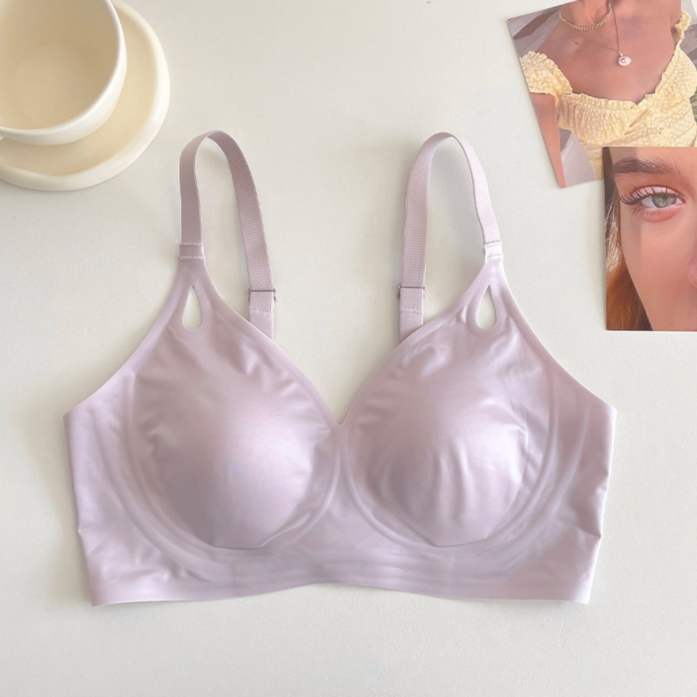 Bralette Wireless Soft - Women Summer Cool Thin Seamless Wireless