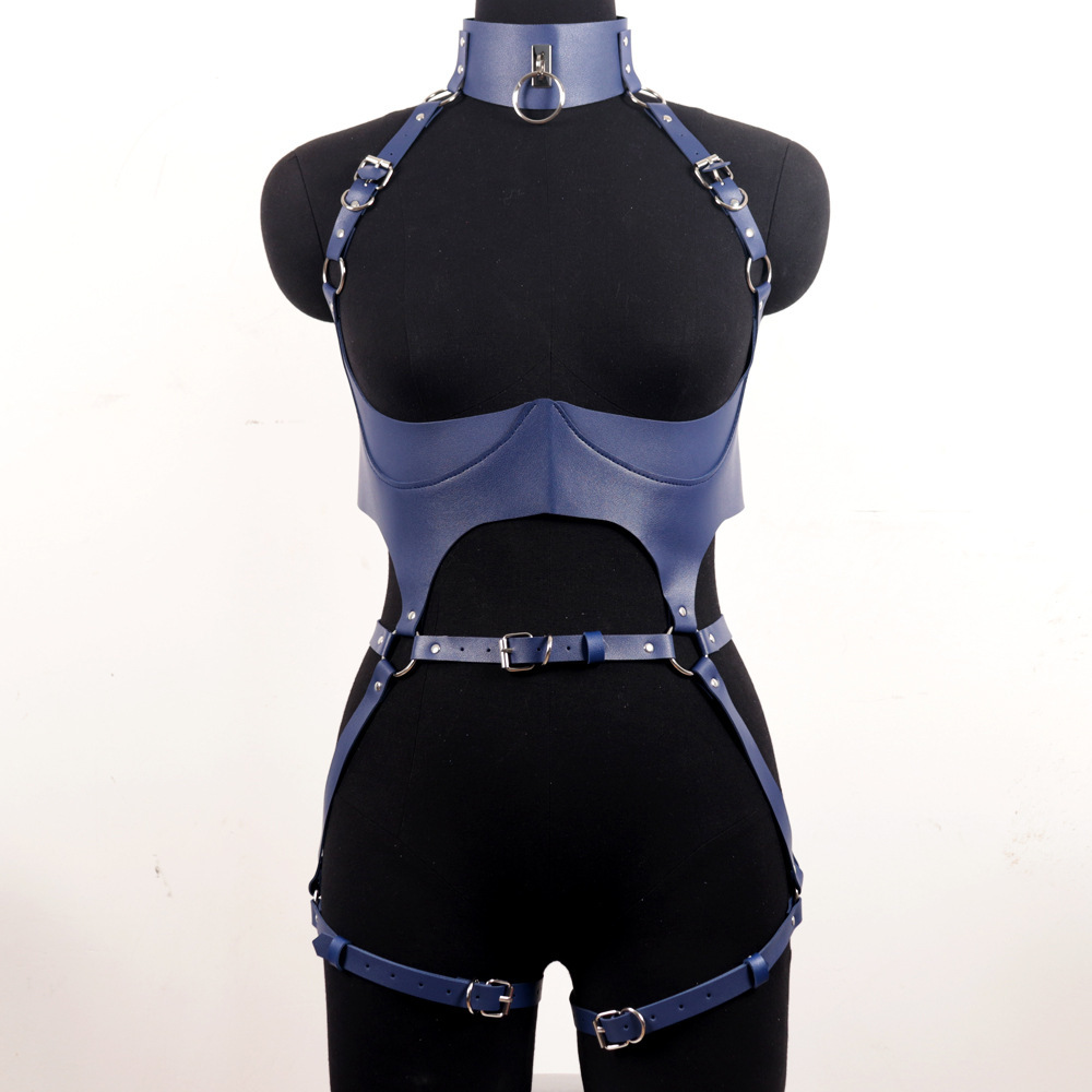Women Leather Harness Sets Sex - đánh giá và giá Garter Belt Set