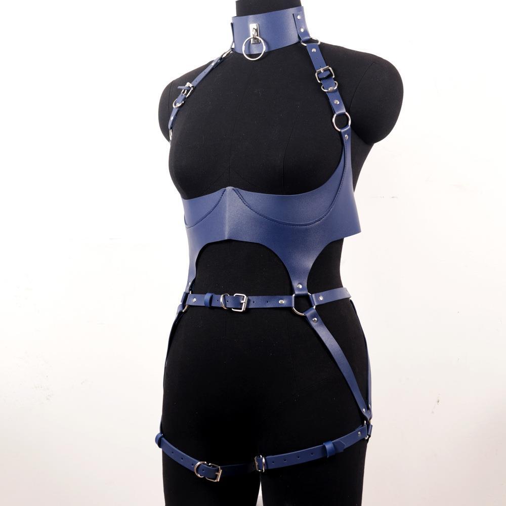 Women Leather Harness Sets Sex - đánh giá và giá Garter Belt Set
