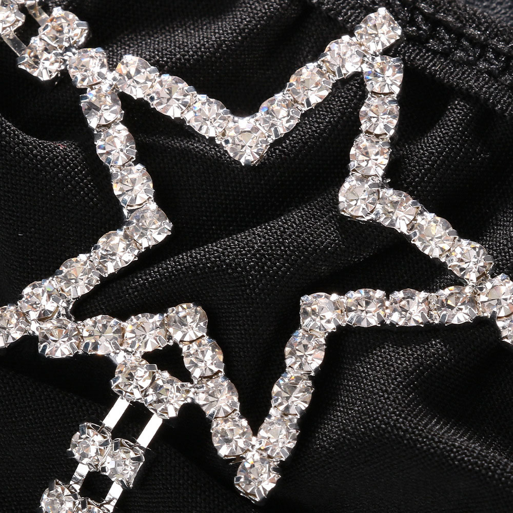 Sexy Crystal Star Waist Thong  - đánh giá và giá Thong Bikini Women