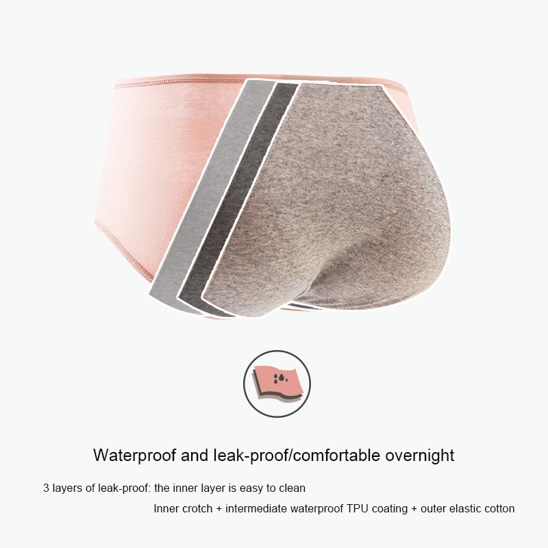 Cotton Kinh Nguyệt Quần Lót Rò - đánh giá và giá Seamless Underwear Women