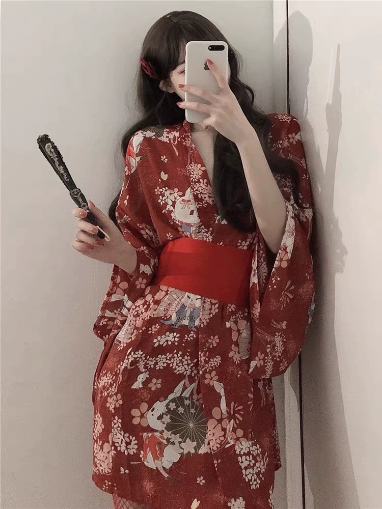 Sex Japanese Kimono Sexy Sleep - đánh giá và giá Robe Silk Women