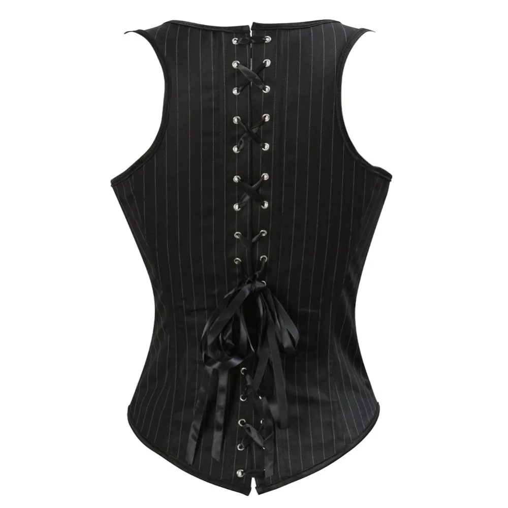 Nữ Gothic Dạ Nỉ Underbust Áo T - đánh giá và giá Corset Waist Cinch